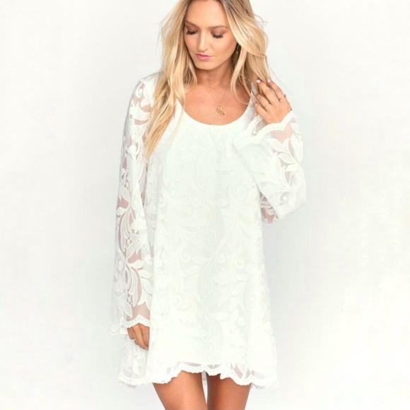 Show Me Your MuMu Dresses & Skirts - Show Me Your MuMu White Fannie Flow Dress